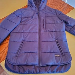 CPO (Urban Outfitters) Hooded Puffy Men's Medium Navy Blue